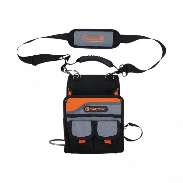 Θήκη Εργαλείων Ώμου Υφασμάτινη 16 Θέσεων Με Ιμάντα Tactix 323169