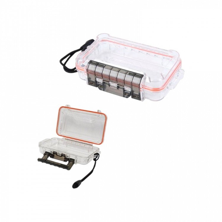 Θήκη Προστασίας Διάφανη Αδιάβροχη Πλαστική Με Λουράκι Καρπού 18.5x11.6x4.5cm Tactix (320070)