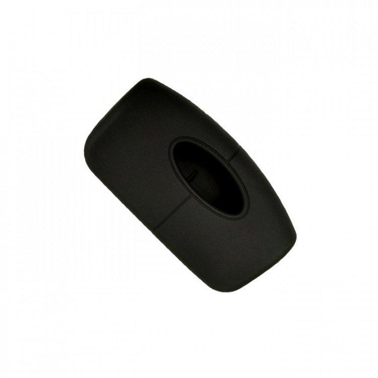 Θήκη Σιλικόνης αναδιπλούμενου κλειδιού Ford με 3 Κουμπιά μαύρη