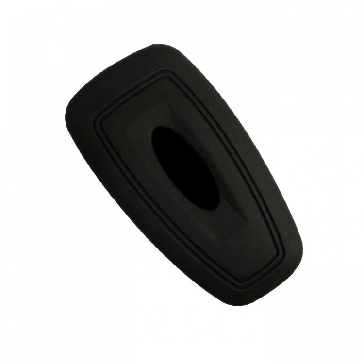 Θήκη Σιλικόνης αναδιπλούμενου τύπου Ford με 3 Κουμπιά μαύρη