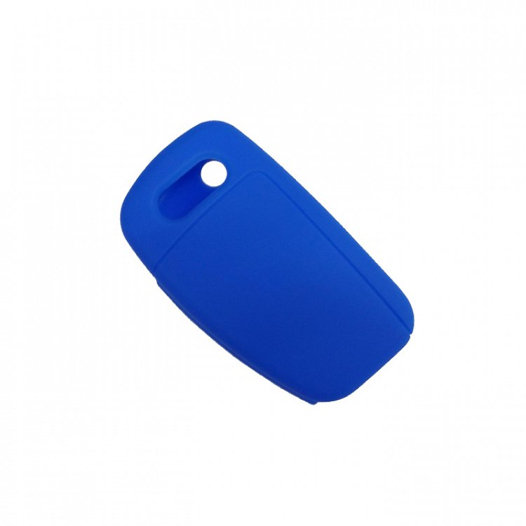 Θήκη Σιλικόνης Audi με 3 Κουμπιά μπλε