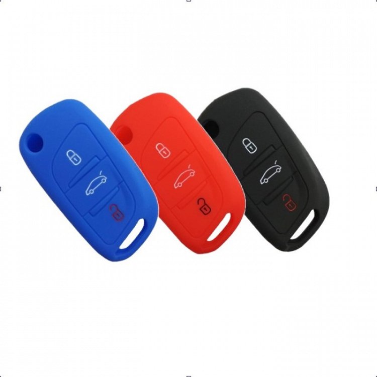 Θήκη Σιλικόνης Citroen με 3 κουμπιά