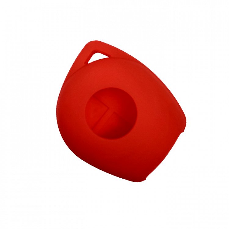 Θήκη Σιλικόνης Fiat/Suzuki με 2 Κουμπιά κόκκινη