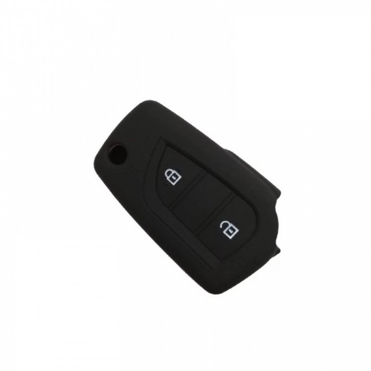 Θήκη Σιλικόνης Κλειδιού Αυτοκινήτου Toyota με 2 κουμπιά