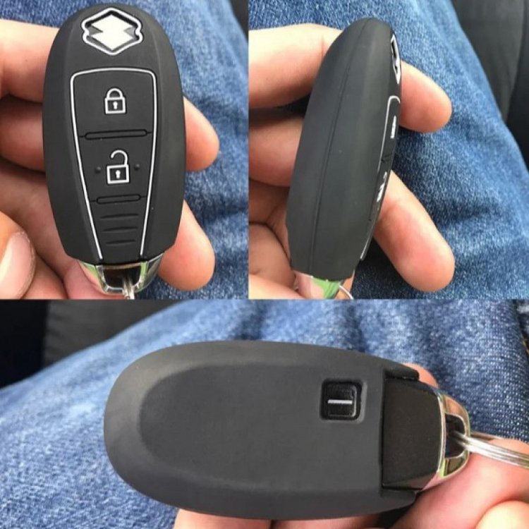 Θήκη Σιλικόνης με 2 κουμπιά για smart key Suzuki