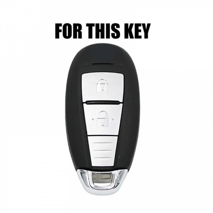 Θήκη Σιλικόνης με 2 κουμπιά για smart key Suzuki
