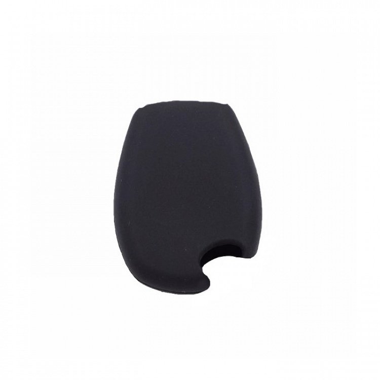 Θήκη Σιλικόνης Renault/Dacia με 2 Κουμπιά μαύρη