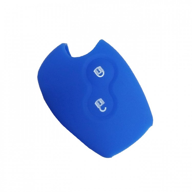Θήκη Σιλικόνης Renault/Dacia με 2 Κουμπιά μπλε