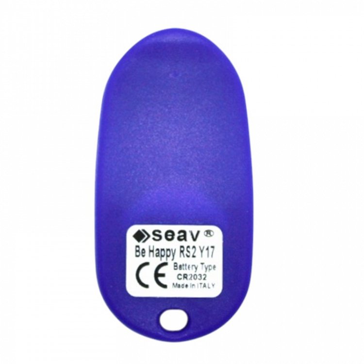 Τηλεχειριστήριο Γκαραζόπορτας SEAV Be Happy RH2 868mhz Κυλιόμενης Συχνότητας Με 2 Κουμπιά