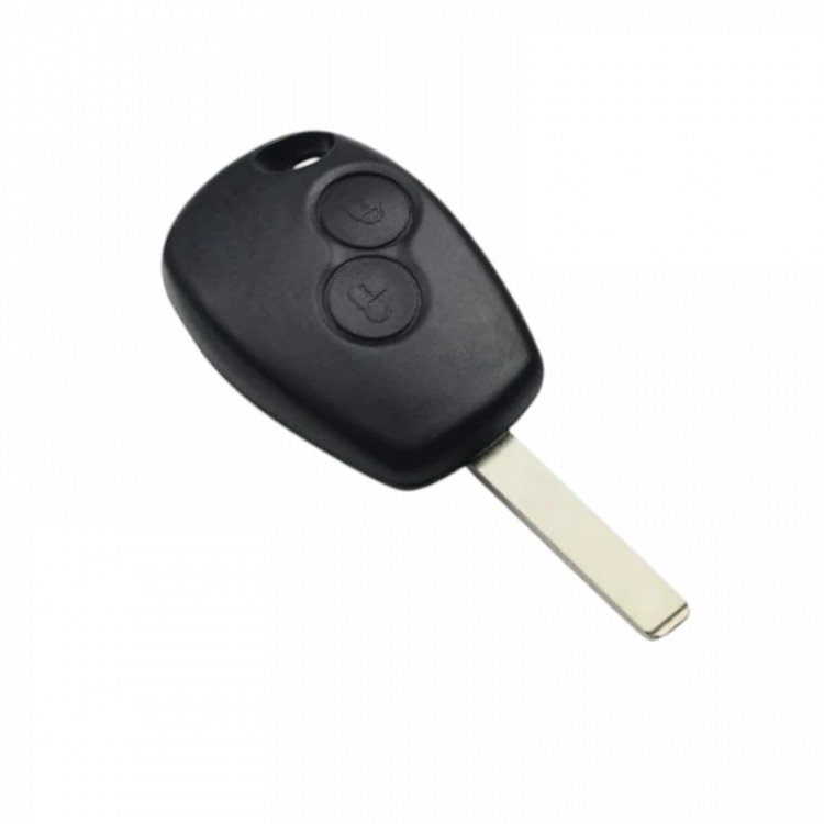 Τηλεχειριστήριο τύπου Renault/Dacia με ΙD46 CHIP (PCF7947) με 2 κουμπιά
