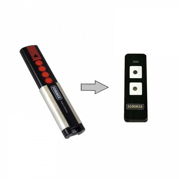 Τηλεκοντρόλ Γκαραζόπορτας Sommer με Συχνότητα 434 Μhz