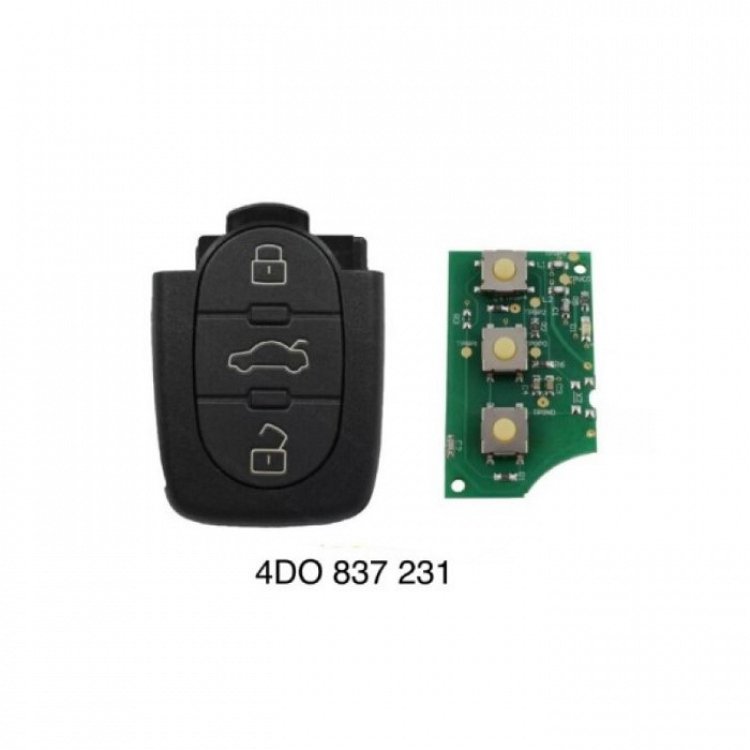 Τηλεχειριστήριο (4D0 837 231 N) με 3 κουμπιά τύπου Audi