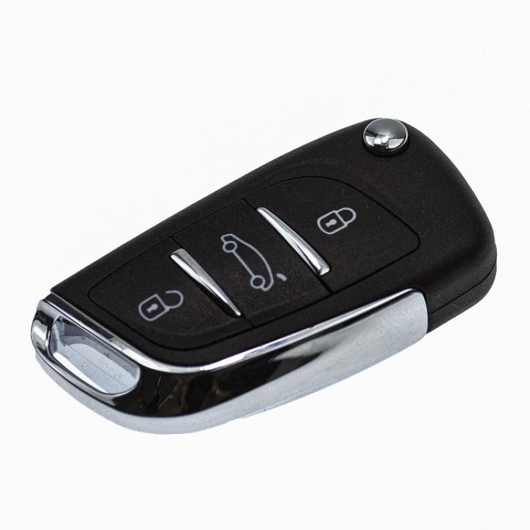 Τηλεχειριστήριο Citroen C4-C6 με 3 Κουμπιά Αναδιπλούμενο