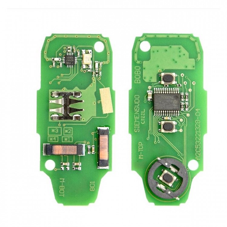 Τηλεχειριστήριο Ford με ID49 Chip λάμα HU101 και 3 κουμπιά (Keyless) (Focus-Fiesta&gt;2019)