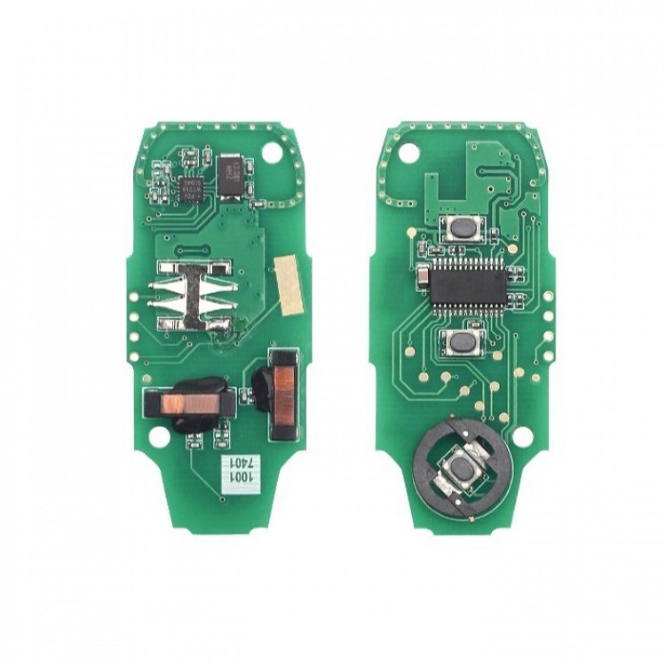 Τηλεχειριστήριο Ford με ID63+ Chip λάμα HU101 και 3 κουμπιά (Keyless)