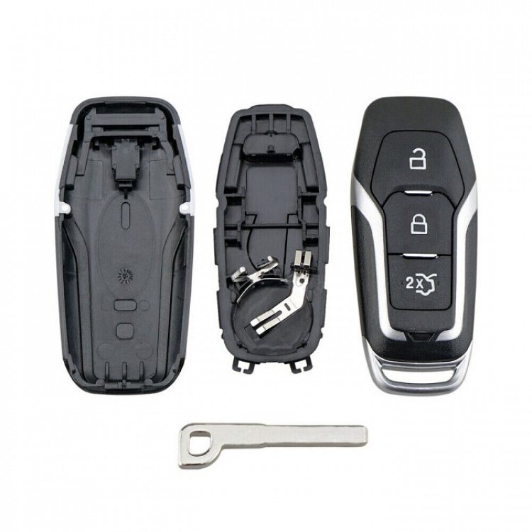 Τηλεχειριστήριο Ford με λάμα HU101 και 3 κουμπιά (Keyless)
