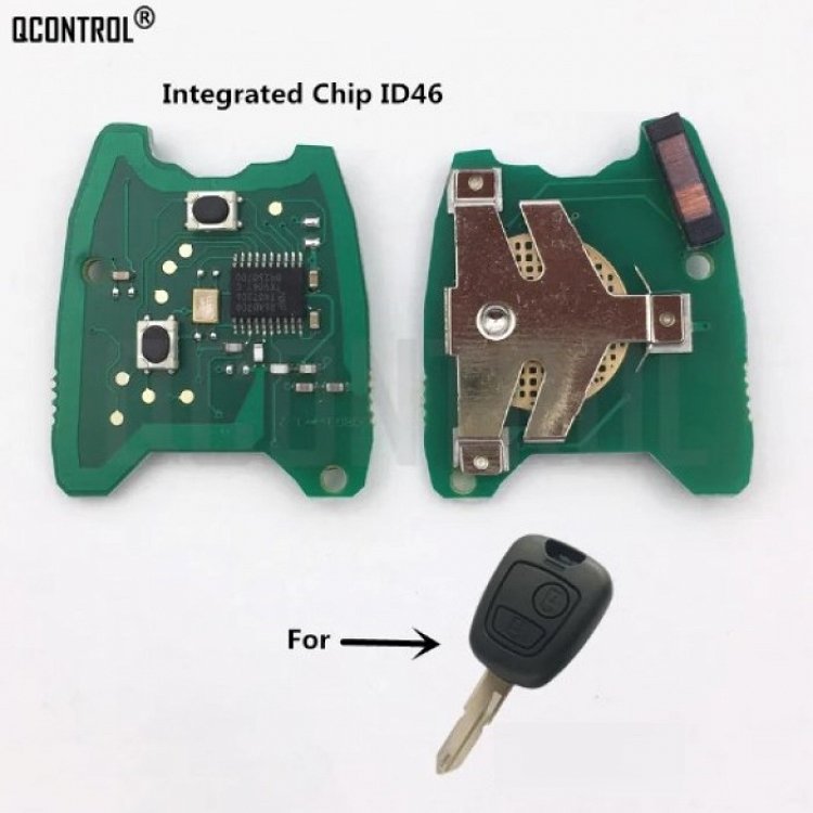 Τηλεχειριστήριο για Peugeot 206 με 2 Κουμπιά
