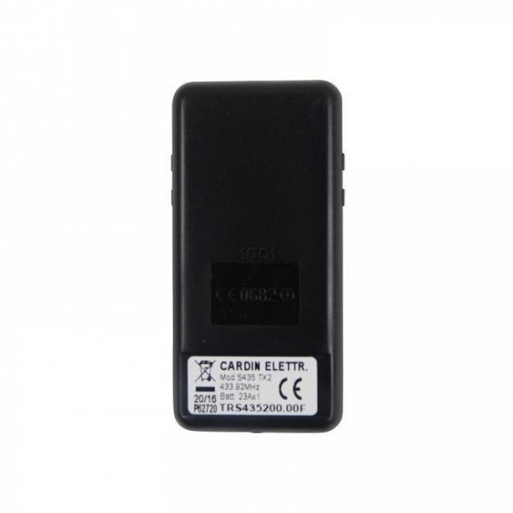 Τηλεχειριστήριο Γκαραζόπορτας Cardin S435 TX4 Γκρι Original 4 κουμπιών