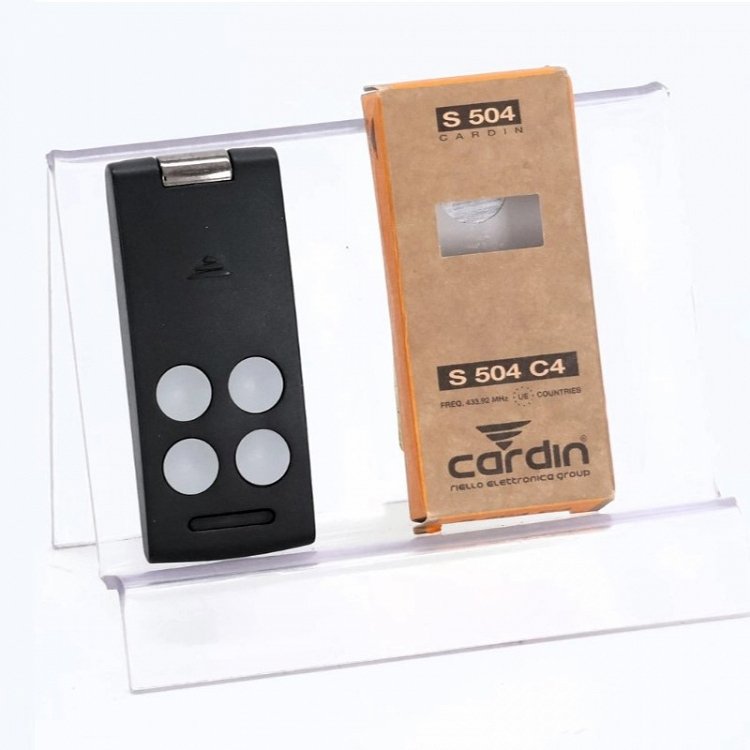 Τηλεχειριστήριο Γκαραζόπορτας Cardin S504 TXQ504 C4 Original 4 κουμπιών