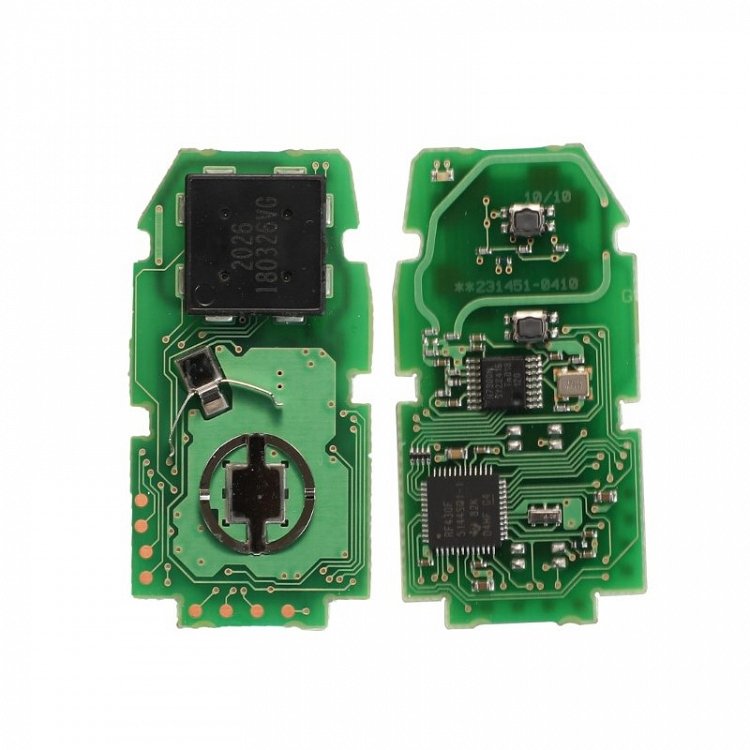 Τηλεχειριστήριο smartkey για Toyota C-HR με 3 κουμπιά - λεπίδα TOY48