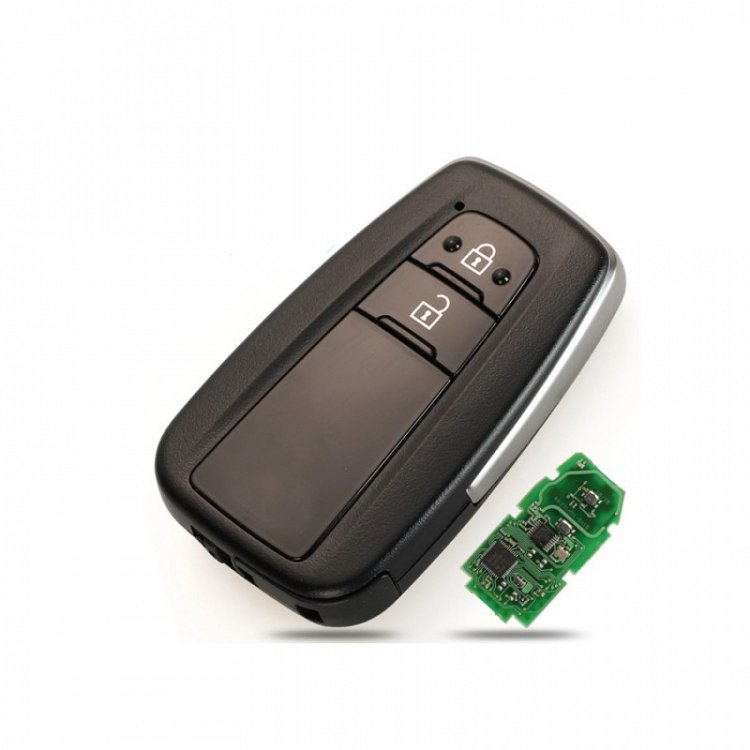 Τηλεχειριστήριο smartkey για Toyota C-HR με 2 κουμπιά - λεπίδα TOY48