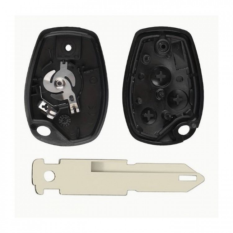 Τηλεχειριστήριο τύπου Renault/Dacia με ΙD46 CHIP (PCF7946) και 3 κουμπιά