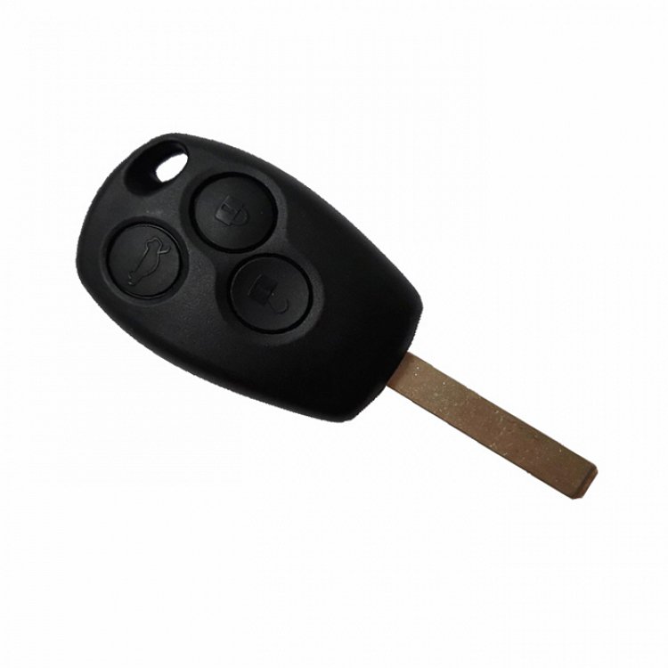 Τηλεχειριστήριο τύπου Renault/Dacia με ΙD46 CHIP (PCF7946) και 3 κουμπιά