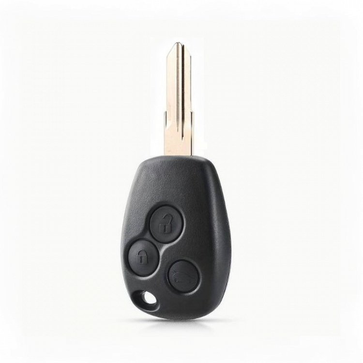 Τηλεχειριστήριο τύπου Renault/Dacia με ΙD46 CHIP (PCF7946) και 3 κουμπιά