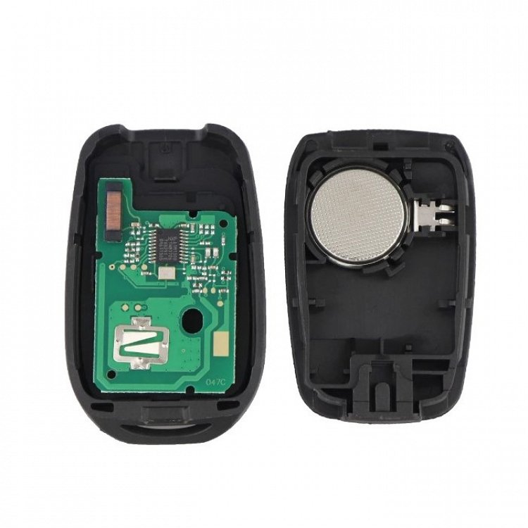 Τηλεχειριστήριο τύπου Renault/Dacia (PCF7961 4A) με λάμα VAC102 και 2 κουμπιά