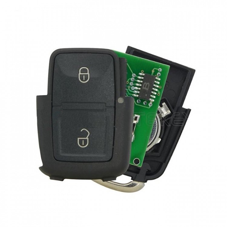 Τηλεχειριστήριο (1JO 959 753 CT) τύπου Volkswagen/Seat/Skoda με 2 κουμπιά