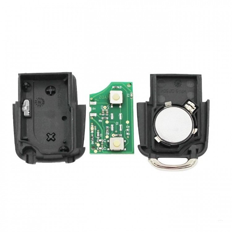 Τηλεχειριστήριο (1JO 959 753 CT) τύπου Volkswagen/Seat/Skoda με 2 κουμπιά