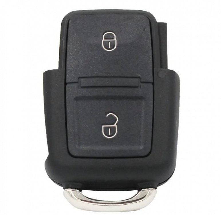 Τηλεχειριστήριο (1JO 959 753 CT) τύπου Volkswagen/Seat/Skoda με 2 κουμπιά