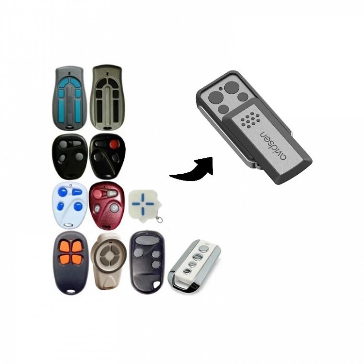 Τηλεκοντρόλ Avidsen γκαραζόπορτας κυλιόμενου κωδικού