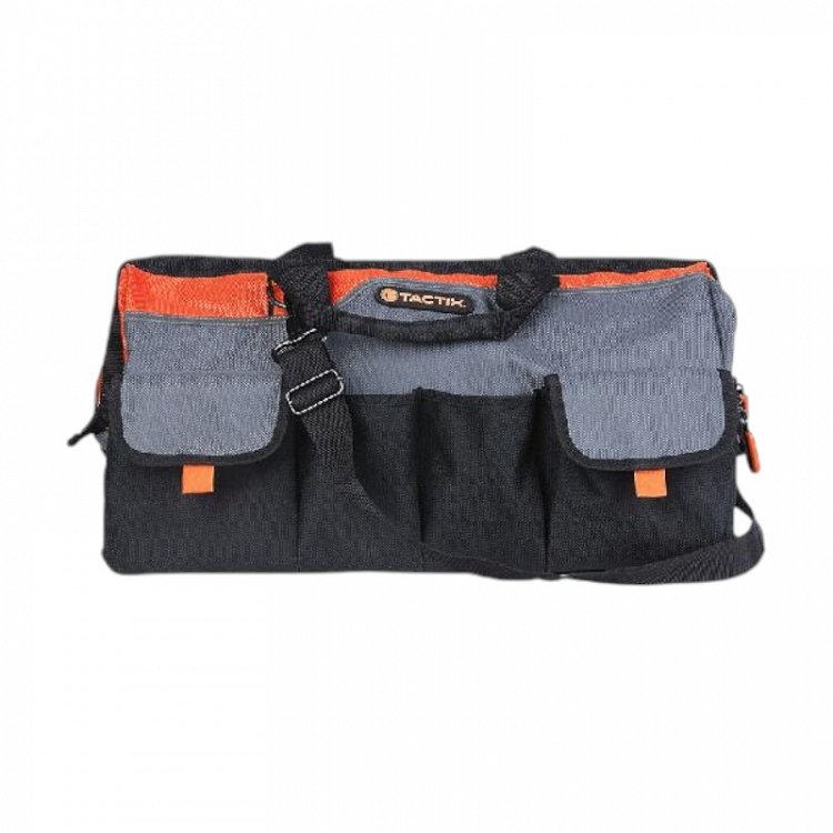 Τσάντα Εργαλείων Tactix Με Φερμουάρ Και Θήκες