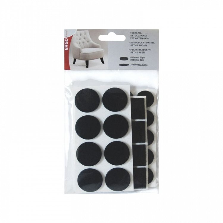 Τσοχάκια Αυτοκόλλητα Σετ 72τεμ.