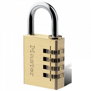 Λουκέτο μπρούτζινο 40mm με συνδυασμό, MASTERLOCK - ΛΟΥΚΕΤΑ ΣΥΝΔΥΑΣΜΟΥ