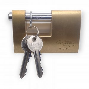 Λουκέτο Τάκου Cisa 21610 Ορειχάλκινο