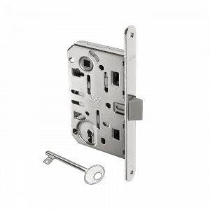 Kλειδαριά AGB MEDIANA EVOLUTION Μεσόπορτας Με Πλαστική Γλώσσα 18mm