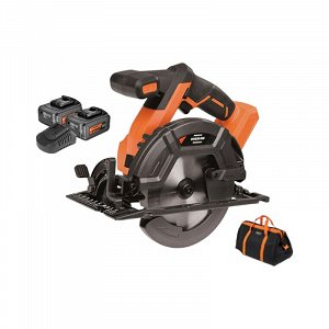 ΣΕΤ Δισκοπρίονο BL Επαναφορτιζόμενo 20V Krausmann (U64020-24SB)