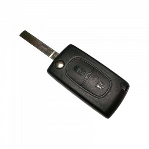 Κέλυφος Κλειδιού Citroen - Peugeot με 2 Κουμπιά και Λάμα HU83