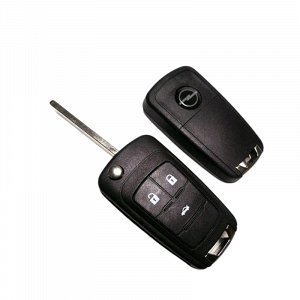 Κέλυφος Κλειδιού Opel Astra J - Isignia με 3 Κουμπιά και λάμα Hu100