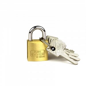 Λουκέτο BURG-WÄCHTER C-LINE Με 4 Κλειδιά Ορειχάλκινο Κοντόλαιμο