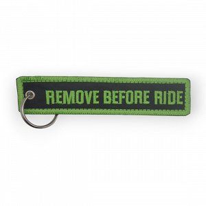 Υφασμάτινο Μπρελόκ REMOVE BEFORE FLIGHT Bright Green
