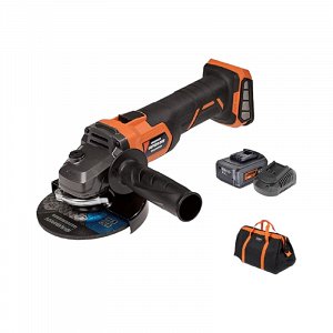 ΣΕΤ Γωνιακός Τροχός Ø125 Επαναφορτιζόμενο 20V BL Krausmann (U87020-14SB)