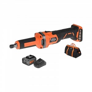 ΣΕΤ Λειαντήρας Ευθύς Επαναφορτιζόμενος 20V BL Krausmann (U89020-15SB)