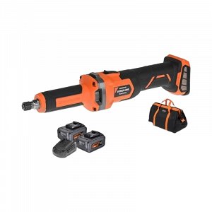 ΣΕΤ Λειαντήρας Ευθύς Επαναφορτιζόμενος 20V BL Krausmann (U89020-24SB)