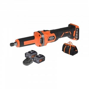 ΣΕΤ Λειαντήρας Ευθύς Επαναφορτιζόμενος 20V BL Krausmann (U89020-25SB)