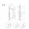 Μαγνητική Κλειδαριά Μεσόπορτας Bonaiti B-One 50mm x 70/90