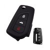 Θήκη Σιλικόνης Κλειδιού Αυτοκινήτου Toyota με 3 κουμπιά