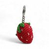 Χειροποίητο Μπρελόκ Πλεκτή Φράουλα